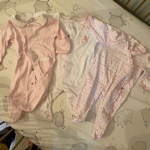 Newborn - 3 month pajama bundle girls